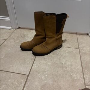 Sorel Dark Brown Leather Boots